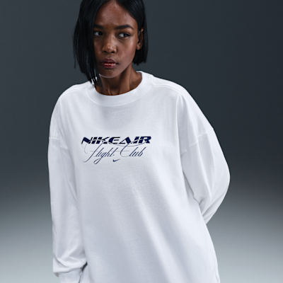 Nike Sportswear Women's Oversized Long-Sleeve T-Shirt. Nike.com